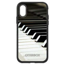 DistinctInk™ OtterBox Symmetry Series Case for Apple iPhone / Samsung Galaxy / Google Pixel - Piano Keys Keyboard