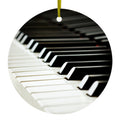 Piano Keys Keyboard Ceramic Ornament