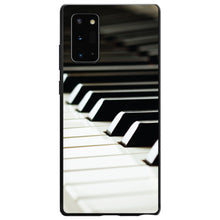 DistinctInk® Hard Plastic Snap-On Case for Apple iPhone or Samsung Galaxy - Piano Keys Keyboard