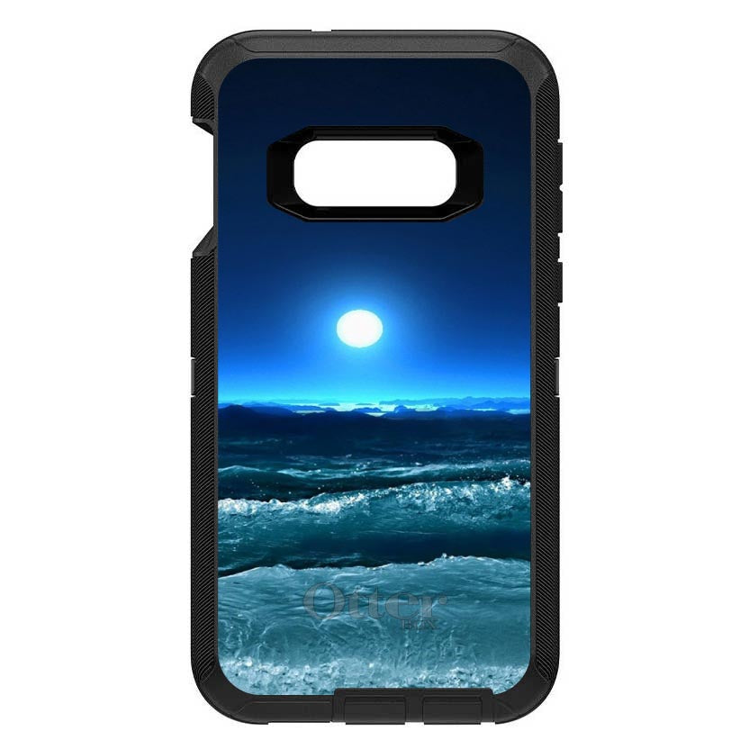 Moonlit Ocean Waves OtterBox Defender Case for iPhone & Galaxy, view 10