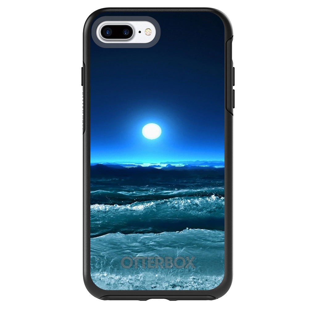 Moonlit Ocean Waves OtterBox Symmetry Case for iPhone & Galaxy, view 2