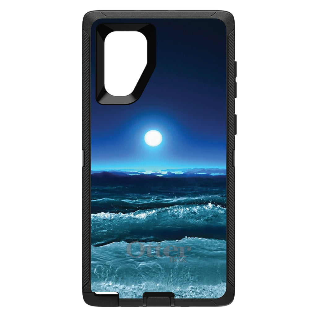Moonlit Ocean Waves OtterBox Defender Case for iPhone & Galaxy, view 15