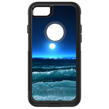 DistinctInk™ OtterBox Commuter Series Case for Apple iPhone or Samsung Galaxy - Moonlit Ocean Waves