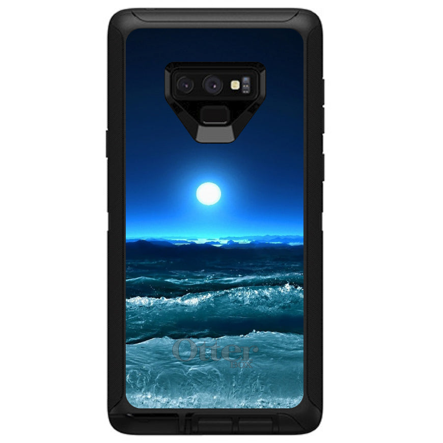 Moonlit Ocean Waves OtterBox Defender Case for iPhone & Galaxy, view 16