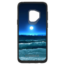 DistinctInk™ OtterBox Symmetry Series Case for Apple iPhone / Samsung Galaxy / Google Pixel - Moonlit Ocean Waves