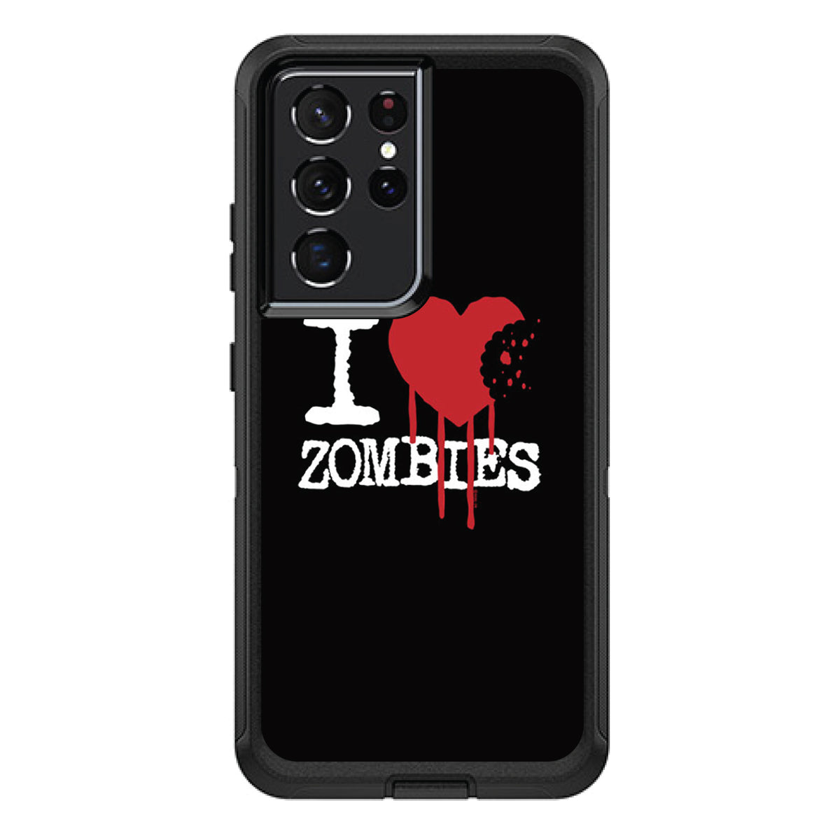 I Heart Zombies OtterBox Defender Case for iPhone & Galaxy, view 7