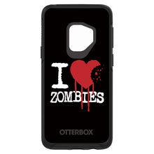 DistinctInk™ OtterBox Symmetry Series Case for Apple iPhone / Samsung Galaxy / Google Pixel - I Heart Zombies