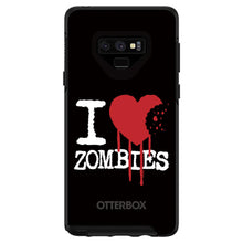 DistinctInk™ OtterBox Symmetry Series Case for Apple iPhone / Samsung Galaxy / Google Pixel - I Heart Zombies