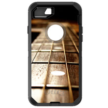 DistinctInk™ OtterBox Defender Series Case for Apple iPhone / Samsung Galaxy / Google Pixel - Guitar Strings Neck