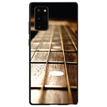 DistinctInk® Hard Plastic Snap-On Case for Apple iPhone or Samsung Galaxy - Guitar Strings Neck