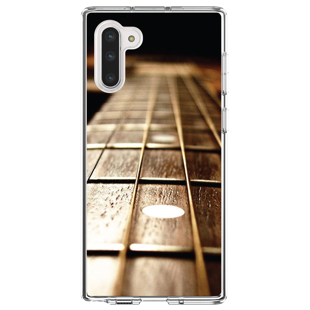 Guitar Strings Neck Clear Shockproof iPhone Case, view 9