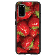 DistinctInk™ OtterBox Symmetry Series Case for Apple iPhone / Samsung Galaxy / Google Pixel - Bright Red Strawberries