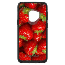 DistinctInk™ OtterBox Symmetry Series Case for Apple iPhone / Samsung Galaxy / Google Pixel - Bright Red Strawberries