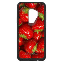 DistinctInk™ OtterBox Symmetry Series Case for Apple iPhone / Samsung Galaxy / Google Pixel - Bright Red Strawberries