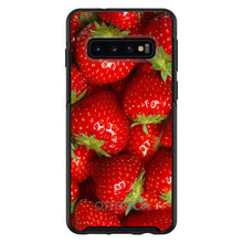 DistinctInk™ OtterBox Symmetry Series Case for Apple iPhone / Samsung Galaxy / Google Pixel - Bright Red Strawberries