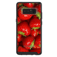 DistinctInk™ OtterBox Symmetry Series Case for Apple iPhone / Samsung Galaxy / Google Pixel - Bright Red Strawberries