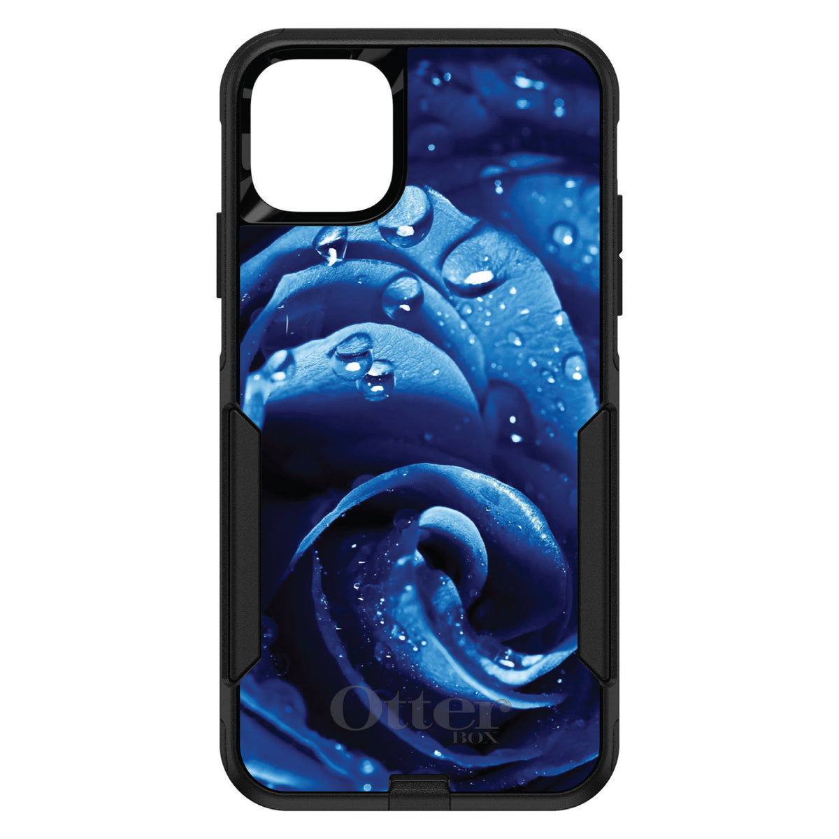 Blue Dew Covered Rose OtterBox Commuter Case for iPhone & Galaxy, view 2
