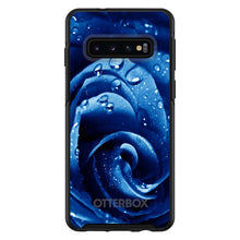 DistinctInk™ OtterBox Symmetry Series Case for Apple iPhone / Samsung Galaxy / Google Pixel - Blue Dew Covered Rose