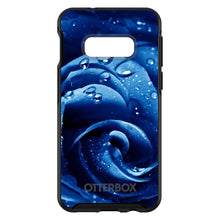 DistinctInk™ OtterBox Symmetry Series Case for Apple iPhone / Samsung Galaxy / Google Pixel - Blue Dew Covered Rose