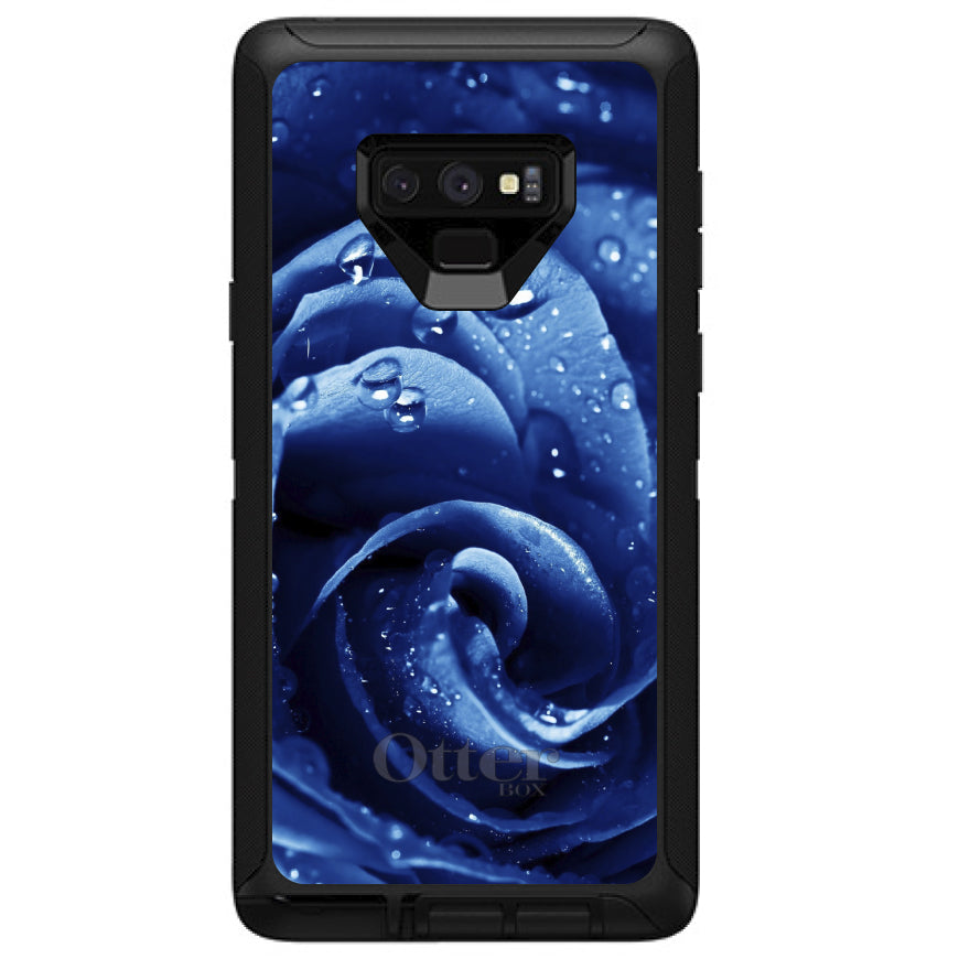 Blue Dew Covered Rose OtterBox Defender Case for iPhone & Galaxy, view 16