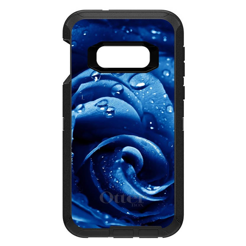 Blue Dew Covered Rose OtterBox Defender Case for iPhone & Galaxy, view 10