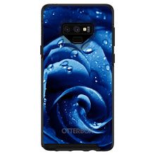 DistinctInk™ OtterBox Symmetry Series Case for Apple iPhone / Samsung Galaxy / Google Pixel - Blue Dew Covered Rose