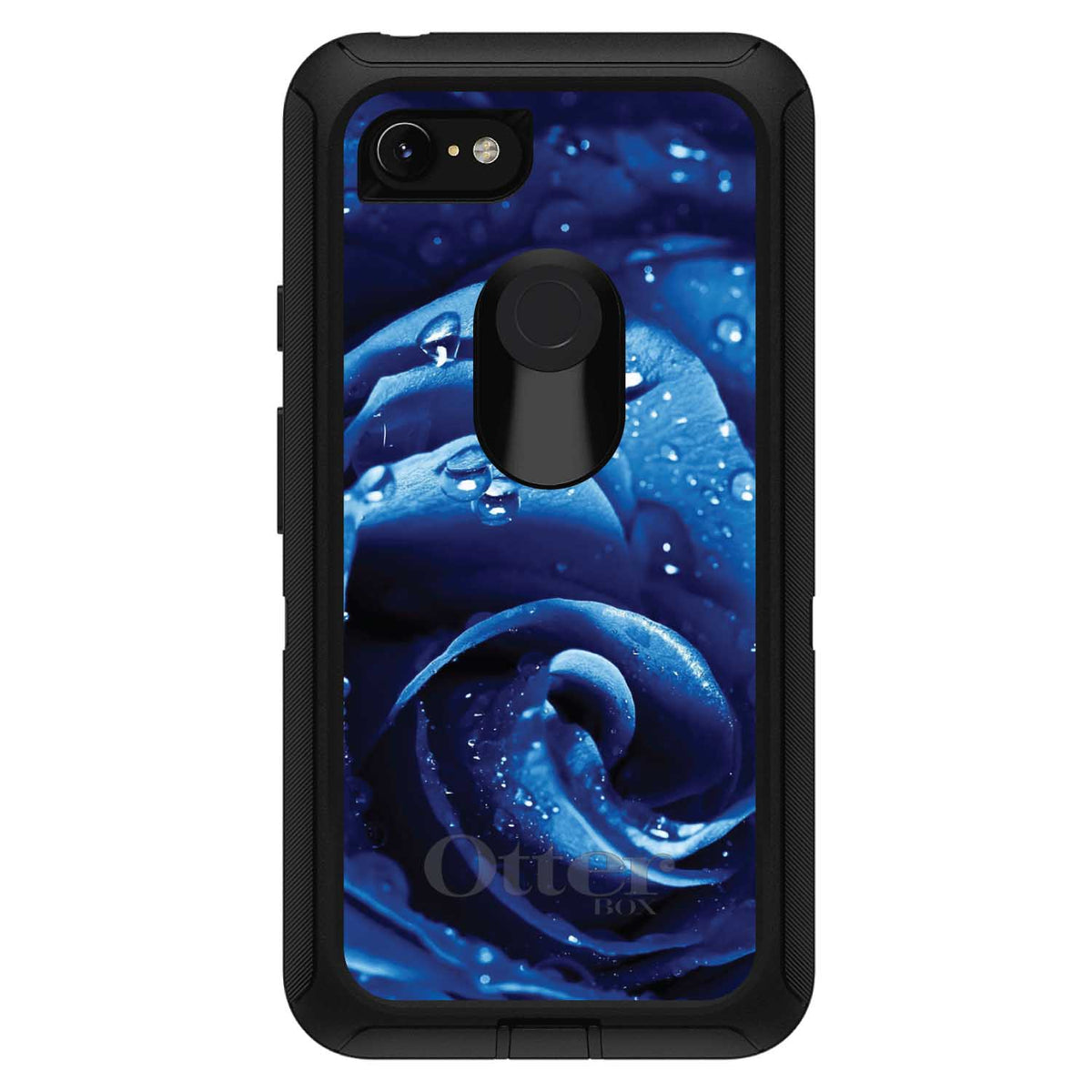 Blue Dew Covered Rose OtterBox Defender Case for iPhone & Galaxy, view 18