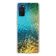 DistinctInk® Clear Shockproof Hybrid Case for Apple iPhone / Samsung Galaxy / Google Pixel - Colorful Rainbow Waterfall