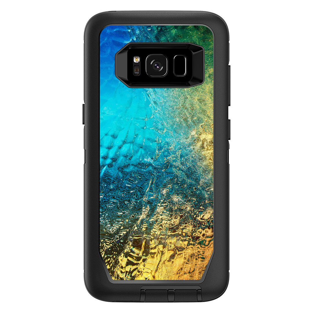 Colorful Rainbow Waterfall OtterBox Defender Case for iPhone & Galaxy, view 12