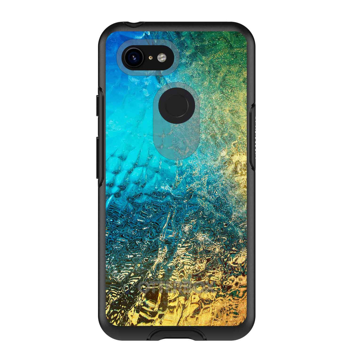 Colorful Rainbow Waterfall OtterBox Symmetry Case for iPhone & Galaxy, view 15