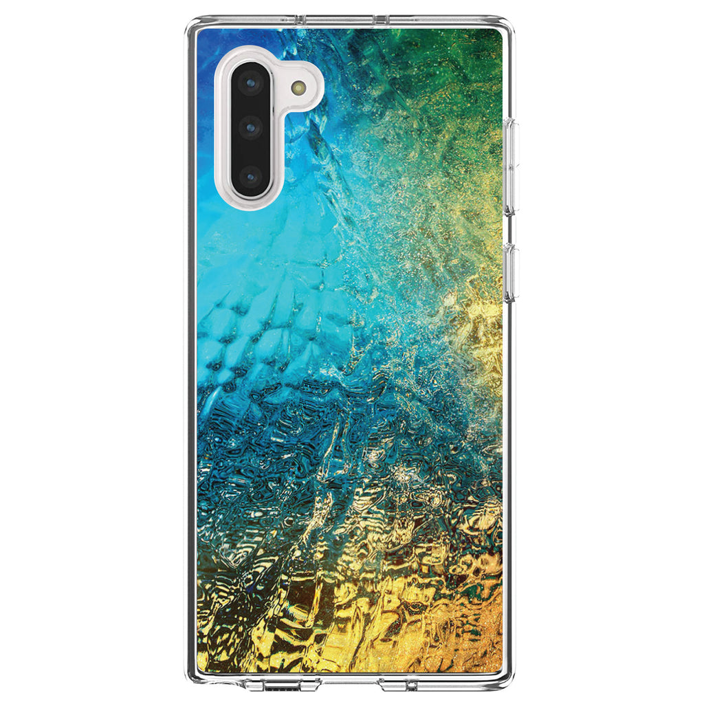 Colorful Rainbow Waterfall Clear Shockproof iPhone Case, view 9