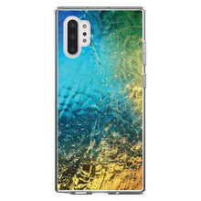 DistinctInk® Clear Shockproof Hybrid Case for Apple iPhone / Samsung Galaxy / Google Pixel - Colorful Rainbow Waterfall