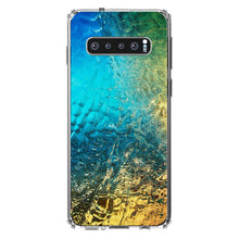 DistinctInk® Clear Shockproof Hybrid Case for Apple iPhone / Samsung Galaxy / Google Pixel - Colorful Rainbow Waterfall