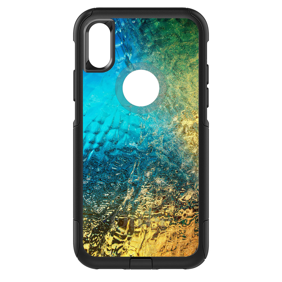 Colorful Rainbow Waterfall OtterBox Commuter Case for iPhone & Galaxy, view 3