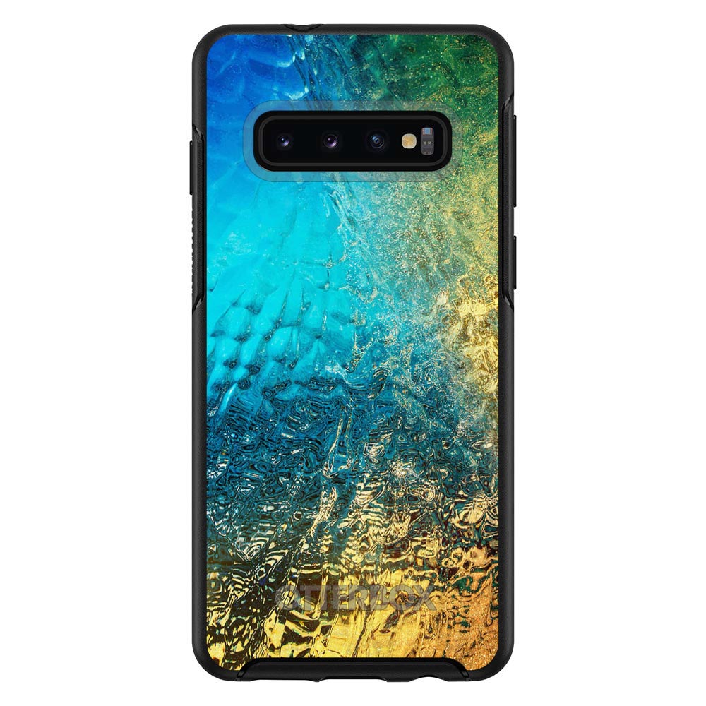 Colorful Rainbow Waterfall OtterBox Symmetry Case for iPhone & Galaxy, view 6