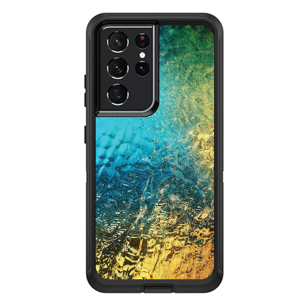 Colorful Rainbow Waterfall OtterBox Defender Case for iPhone & Galaxy, view 7