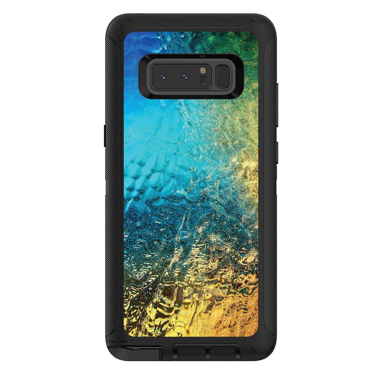 Colorful Rainbow Waterfall OtterBox Defender Case for iPhone & Galaxy, view 17