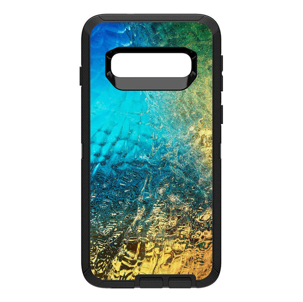 Colorful Rainbow Waterfall OtterBox Defender Case for iPhone & Galaxy, view 9