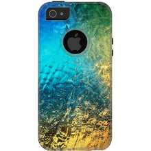 DistinctInk™ OtterBox Commuter Series Case for Apple iPhone or Samsung Galaxy - Colorful Rainbow Waterfall