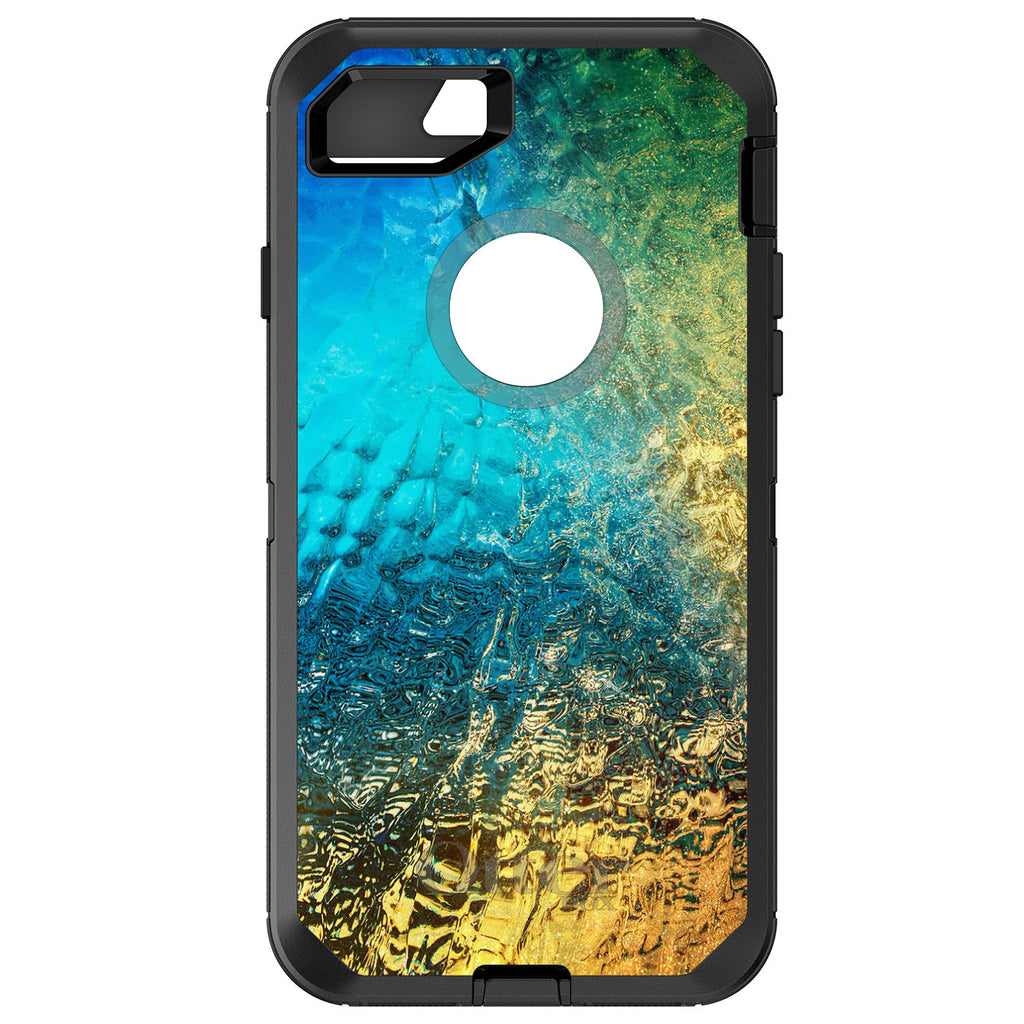 Colorful Rainbow Waterfall OtterBox Defender Case for iPhone & Galaxy
