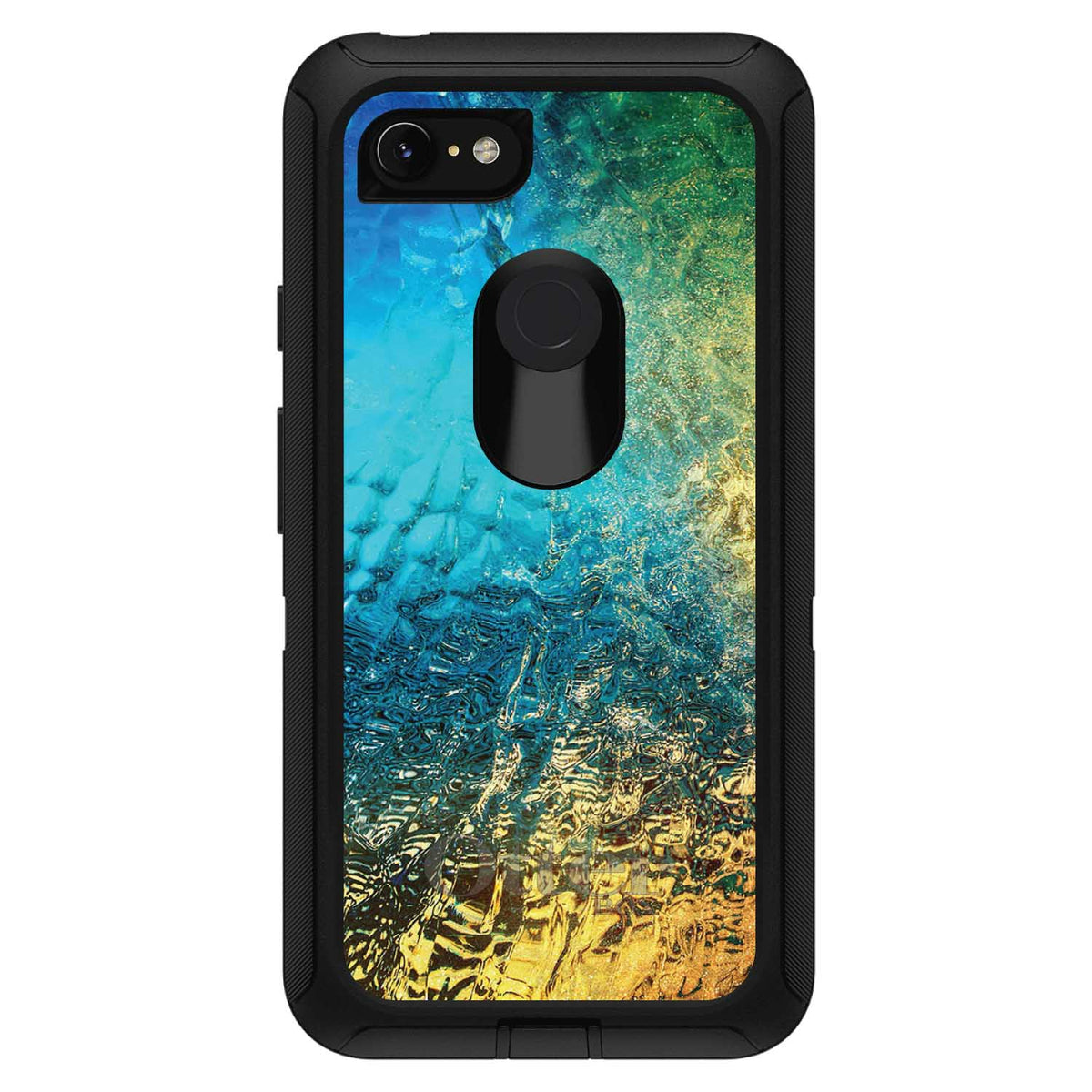 Colorful Rainbow Waterfall OtterBox Defender Case for iPhone & Galaxy, view 18