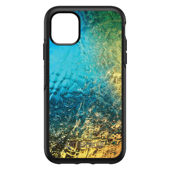 DistinctInk™ OtterBox Symmetry Series Case for Apple iPhone / Samsung Galaxy / Google Pixel - Colorful Rainbow Waterfall