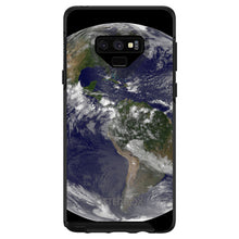 DistinctInk™ OtterBox Symmetry Series Case for Apple iPhone / Samsung Galaxy / Google Pixel - Earth Space Western Hemisphere