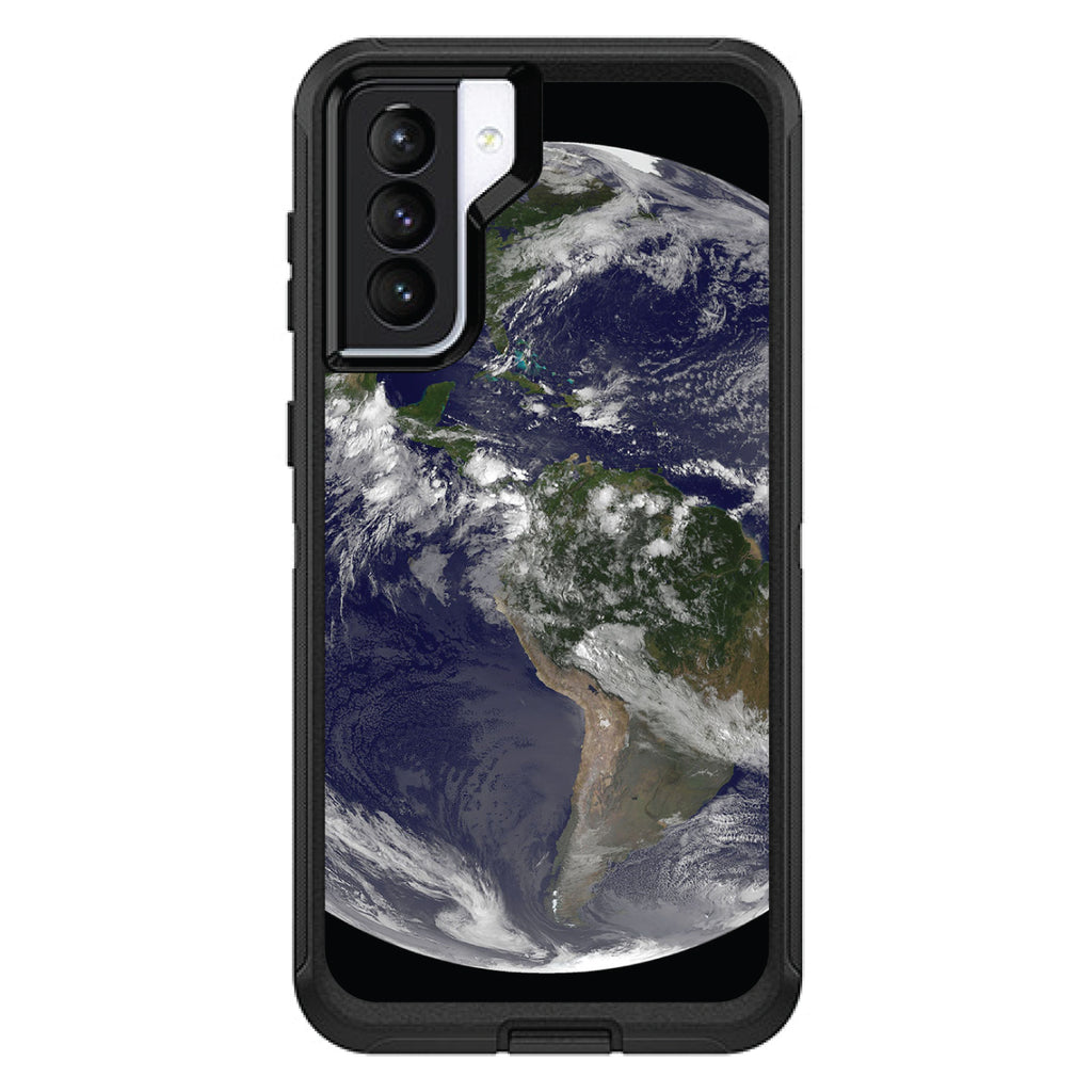 Earth Space Western Hemisphere OtterBox Defender Case for iPhone & Galaxy, view 5