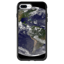 DistinctInk™ OtterBox Symmetry Series Case for Apple iPhone / Samsung Galaxy / Google Pixel - Earth Space Western Hemisphere