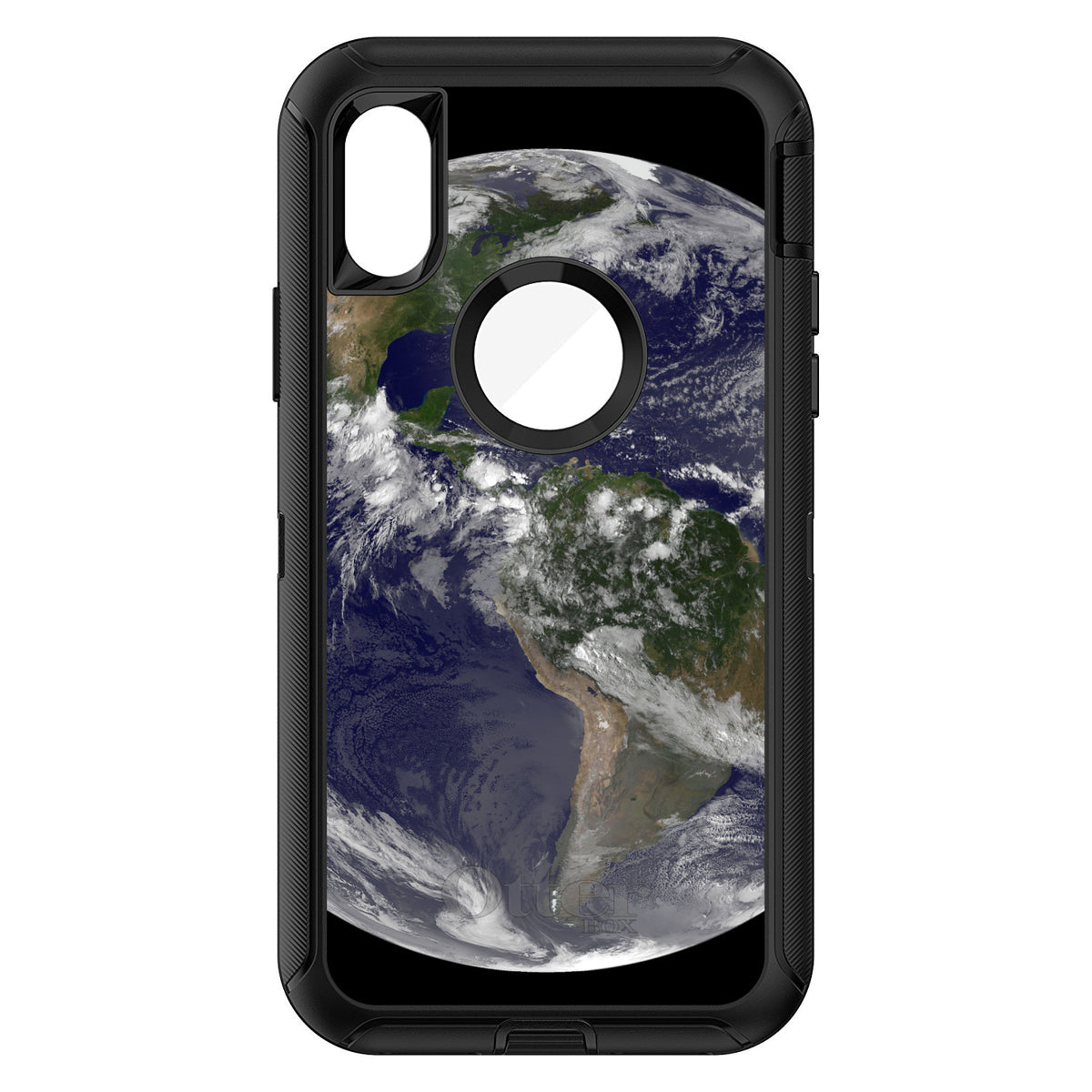 Earth Space Western Hemisphere OtterBox Defender Case for iPhone & Galaxy, view 3