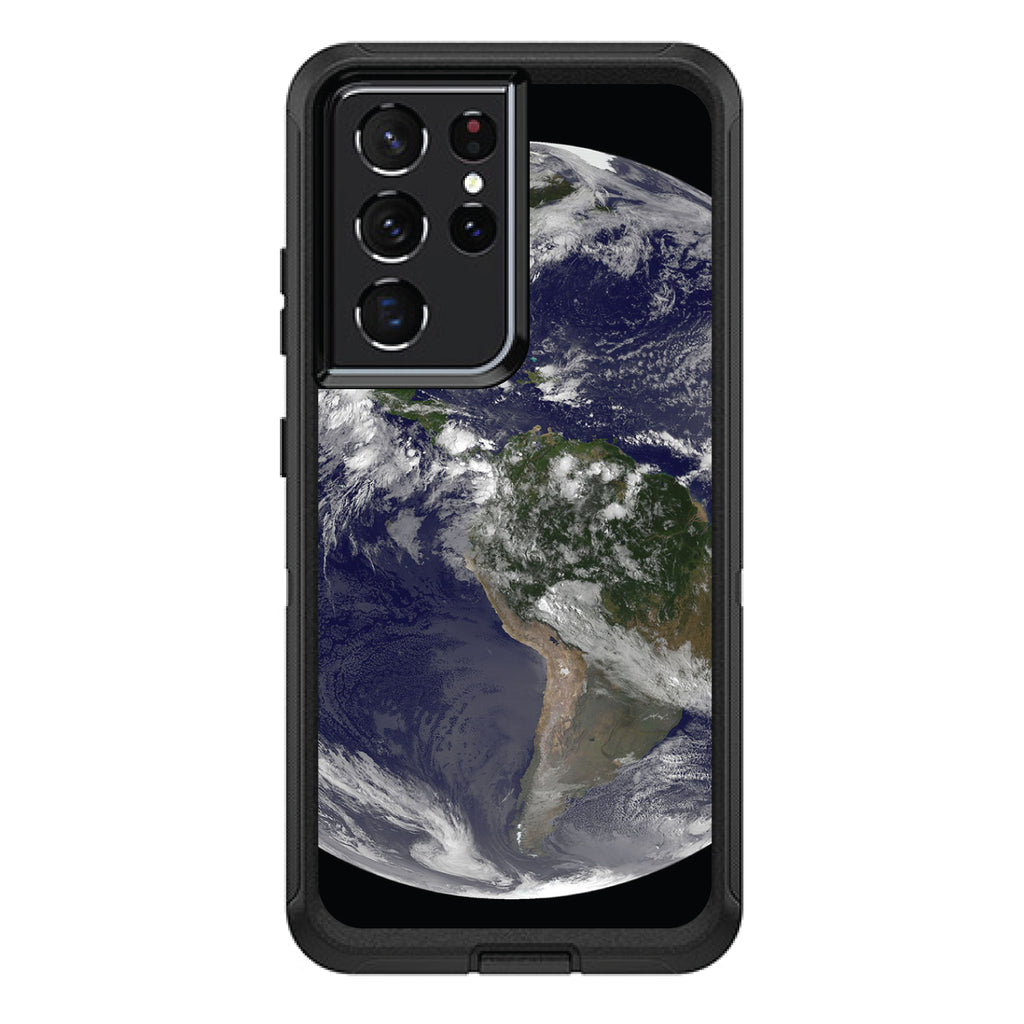 Earth Space Western Hemisphere OtterBox Defender Case for iPhone & Galaxy, view 7