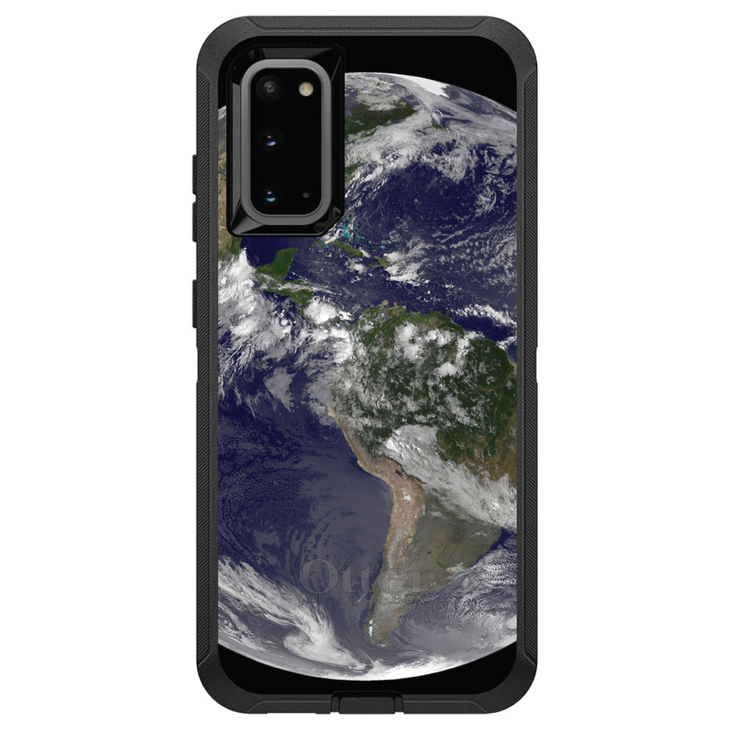 Earth Space Western Hemisphere OtterBox Defender Case for iPhone & Galaxy, view 8