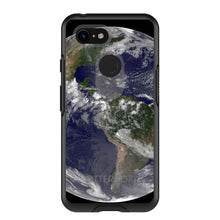 DistinctInk™ OtterBox Symmetry Series Case for Apple iPhone / Samsung Galaxy / Google Pixel - Earth Space Western Hemisphere