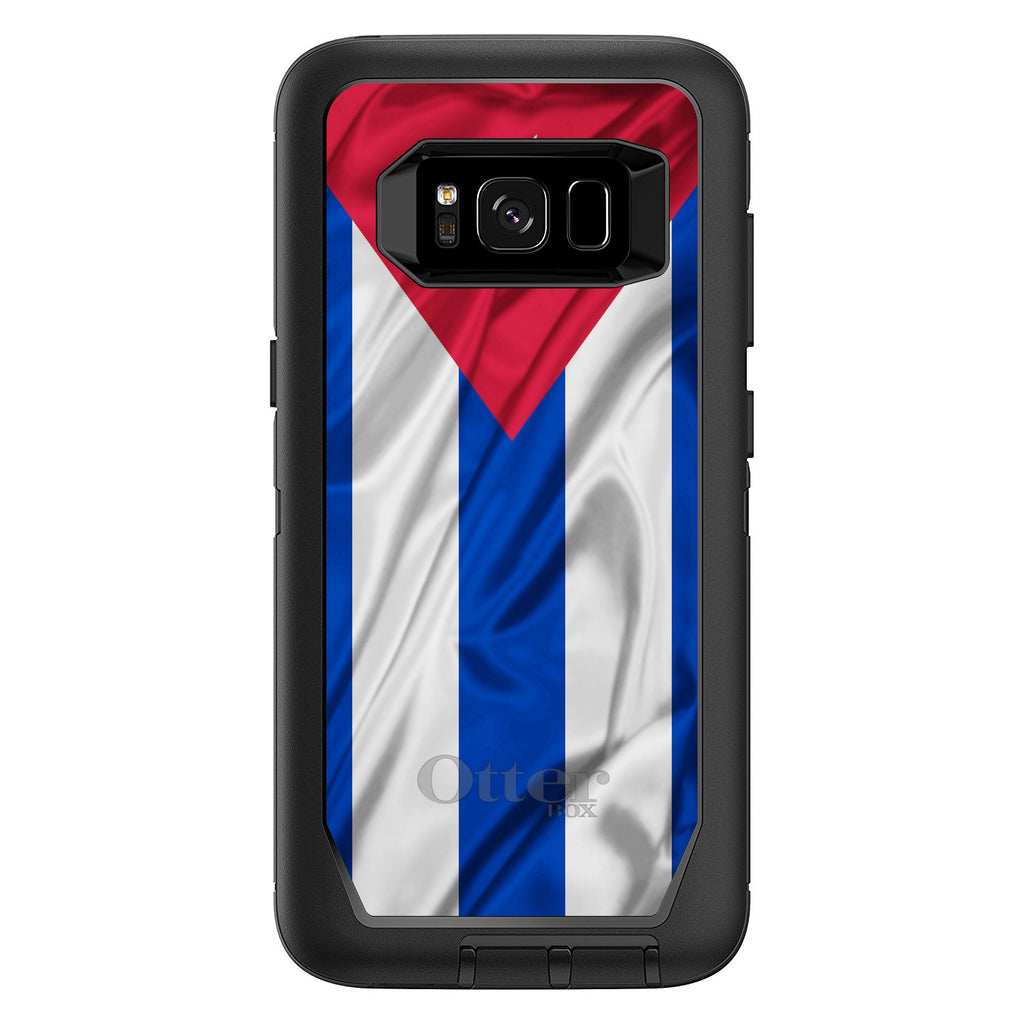 Red White Blue Cuban Flag Cuba OtterBox Defender Case for iPhone & Galaxy, view 9